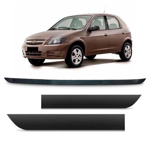 Friso Protetor Parachoque Celta 2007 A 2014 Diant/traseiro