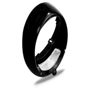 Aro Farol Para Fusca Tremendão 1969 1970 1971 1972 Preto Preto Ambos Os Lados