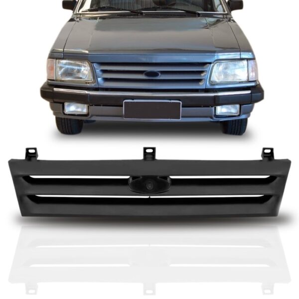 Grade Radiador Del Rey 1985 1986 87 88 89 1990 1991 1a Linha Preto