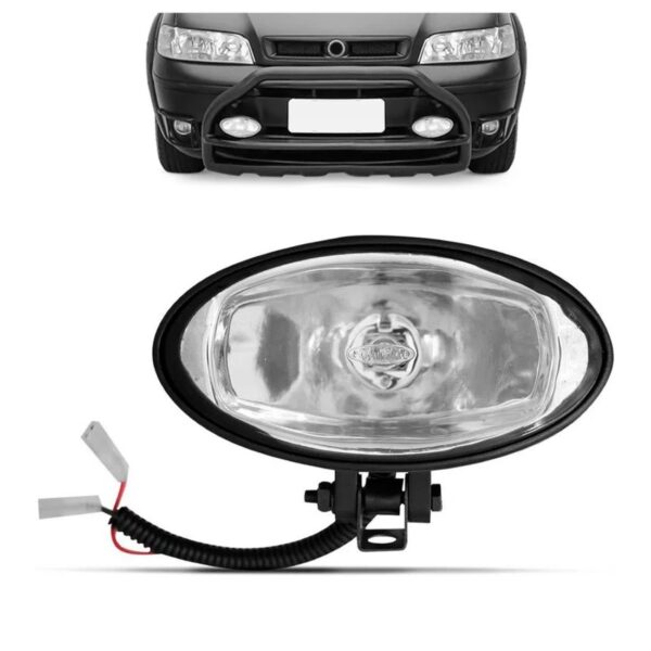 Farol Milha Auxiliar Palio Adventure 1999/2004 C/ Suporte