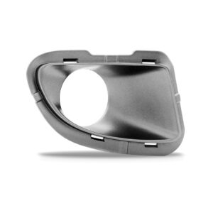 Moldura Milha Punto 2007 2008 2009 10 11 2012 Prata Com Furo Lado Direito