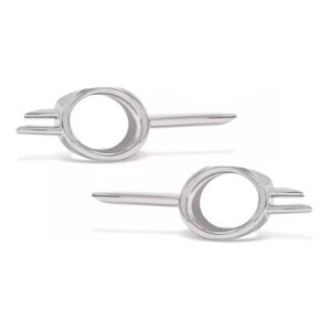 Par Aro Cromado Farol Milha Vw Fox 2004 2005 2006 A 2009