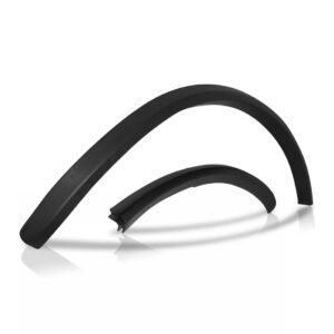 Alargador Vão Roda Traseiro Ecosport 2003 A 2012 Preta Lado Esquerdo