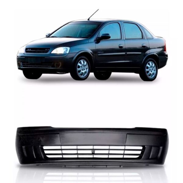 Parachoque Dianteiro Corsa Montana 2003/2007 1a Linha Novo Preto