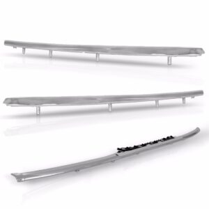 Jogo 03 Frisos Cromados Parachoques Omega 93 A 97 Cromado