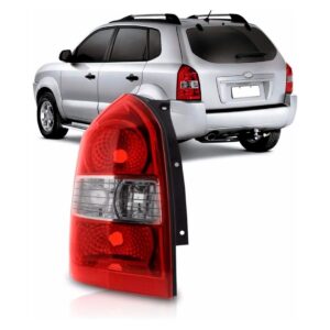 Lanterna Traseira Para Tucson 2005 A 2016 Lente Vermelha Esquerdo/motorista Vermelha