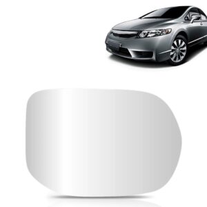 Lente  Espelho Retrovisor Para New Civic 06 A 2011 Com Base Lado Direito
