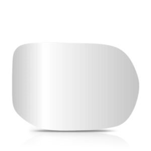 Lente  Espelho Retrovisor Para New Civic 06 A 2011 Com Base Lado Direito