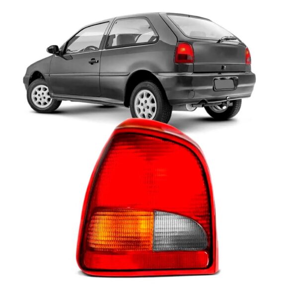 Lanterna Traseira Gol 1995 A 1999 Bicolor Esquerdo/motorista