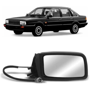 Retrovisor Santana 2 E 4 Portas 1985 A 1991 Com Controle Lado Direito