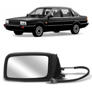 Retrovisor Santana 2 E 4 Portas 1985 A 1991 Com Controle Lado Esquerdo