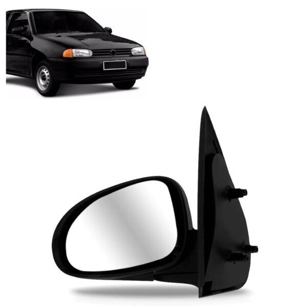 Retrovisor Courier 1996 97 98 99 00 01 A 2006 Com Controle Lado Direito