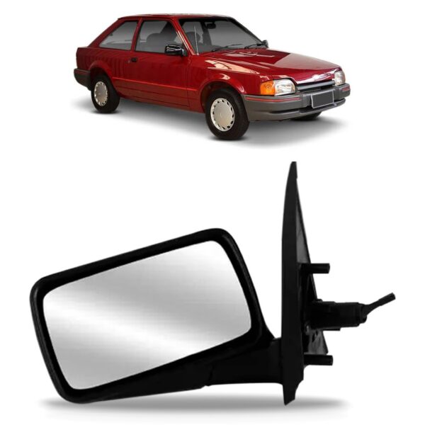 Retrovisor Escort 1993 1994 1995 1996 Com Controle Oferta Lado Esquerdo