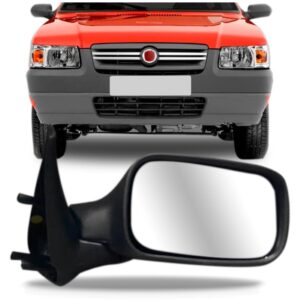 Retrovisor Uno Fire 2 Portas 2005 06 07 A 2010 Sem Controle Lado Direito
