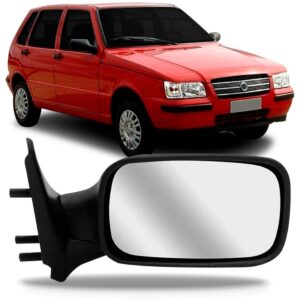 Retrovisor Uno Fire 4 Portas 2001 02 03 2004 Sem Controle Lado Direito
