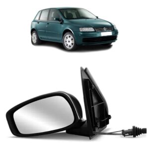 Retrovisor Stilo 2003 2004 2005 2006 2007 Com Controle Lado Esquerdo