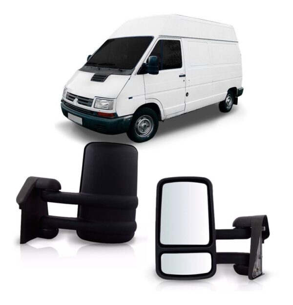 Espelho Retrovisor Renault Trafic 1993 A 2002 Sem Controle