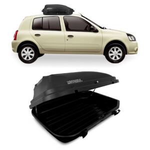 Baú Maleiro De Teto Motobul 270 Litros RENAULT-CLIO Preto