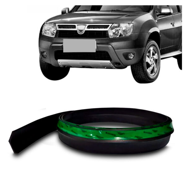 Saia Spoiler Para RENAULT-DUSTER Z Lip Borracha Esportivo Ez