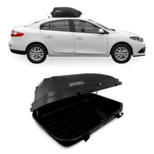 Baú Maleiro De Teto Motobul 270 Litros RENAULT-FLUENCE Preto