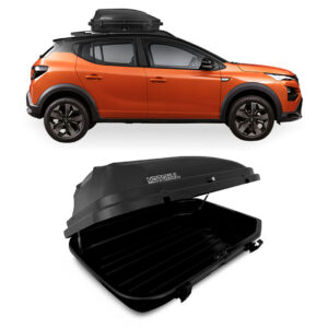 Baú Maleiro De Teto Motobul 270 Litros RENAULT-KARDIAN Preto