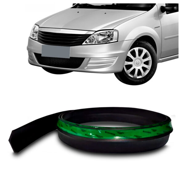 Saia Spoiler Para RENAULT-LOGAN Z Lip Borracha Esportivo Ez