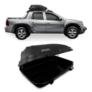 Baú Maleiro De Teto Motobul 270 Litros RENAULT-OROCH Preto