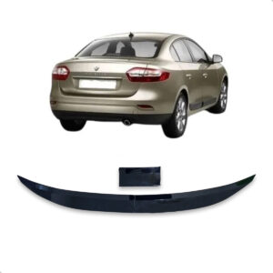 Aerofólio Para RENAULT FLUENCE Sedan Black Piano Autocolante