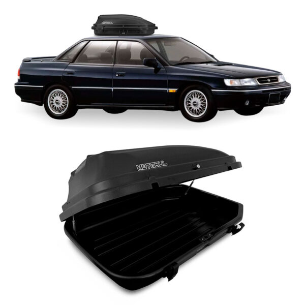 Baú Maleiro De Teto Motobul 270 Litros SUBARO-LEGACY Preto