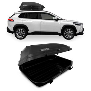 Baú Maleiro De Teto Motobul 270 Litros TOYOTA-COROLLA-CROSS Preto