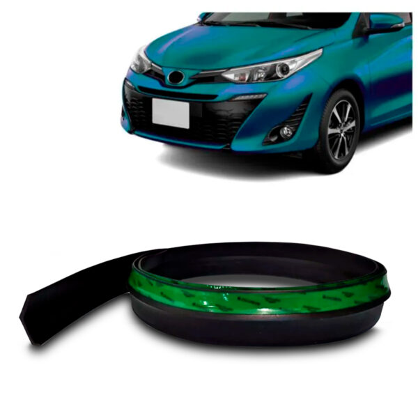 Saia Spoiler Para TOYOTA-YARIS-HATCH Z Lip Borracha Esportivo Ez