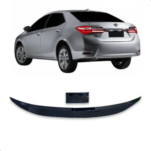 Aerofólio Para TOYOTA COROLLA Sedan Black Piano Autocolante