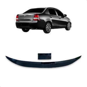 Aerofólio Para TOYOTA PRIUS SEDAN Sedan Black Piano Autocolante