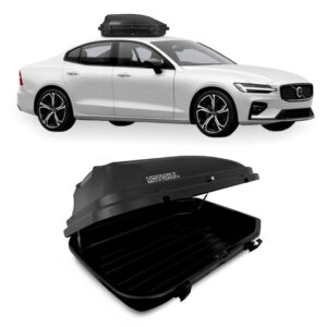 Baú Maleiro De Teto Motobul 270 Litros VOLVO-S60 Preto