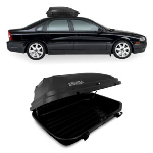 Baú Maleiro De Teto Motobul 270 Litros VOLVO-S80 Preto