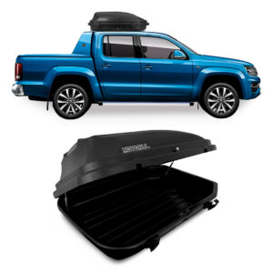 Baú Maleiro De Teto Motobul 270 Litros VW-AMAROK Preto