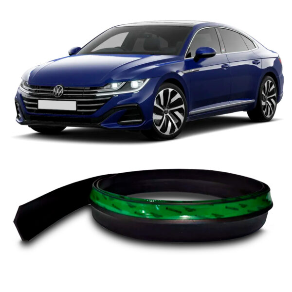 Saia Spoiler Para VW-ARTEON Z Lip Borracha Esportivo Ez