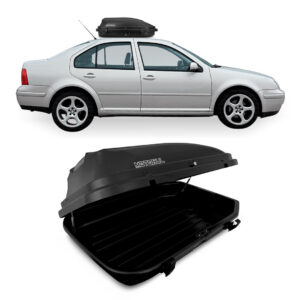Baú Maleiro De Teto Motobul 270 Litros VW-BORA Preto