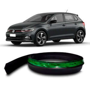 Saia Spoiler Para VW-POLO Z Lip Borracha Esportivo Ez