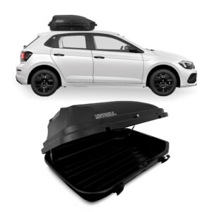 Baú Maleiro De Teto Motobul 270 Litros VW-POLO Preto
