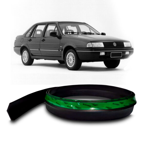 Saia Spoiler Para VW-SANTANA Z Lip Borracha Esportivo Ez