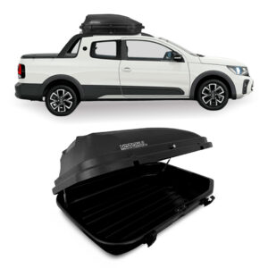Baú Maleiro De Teto Motobul 270 Litros VW-SAVEIRO Preto
