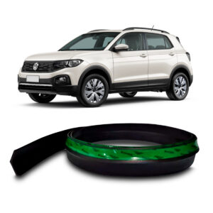 Saia Spoiler Para VW-T-CROSS Z Lip Borracha Esportivo Ez