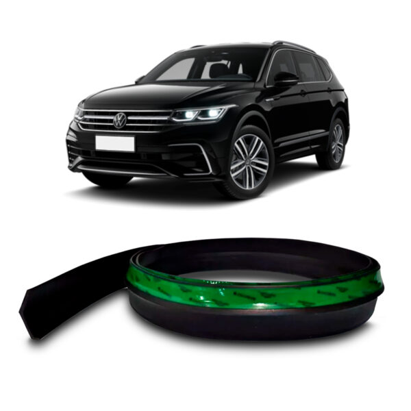Saia Spoiler Para VW-TIGUAN Z Lip Borracha Esportivo Ez