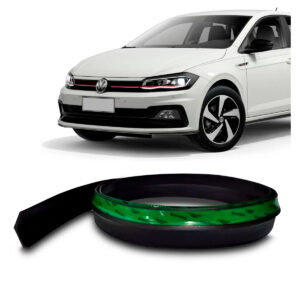 Saia Spoiler Para VW-VIRTUS Z Lip Borracha Esportivo Ez