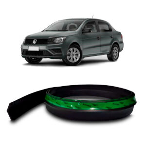 Saia Spoiler Para VW-VOYAGE Z Lip Borracha Esportivo Ez