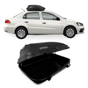 Baú Maleiro De Teto Motobul 270 Litros VW-VOYAGE Preto