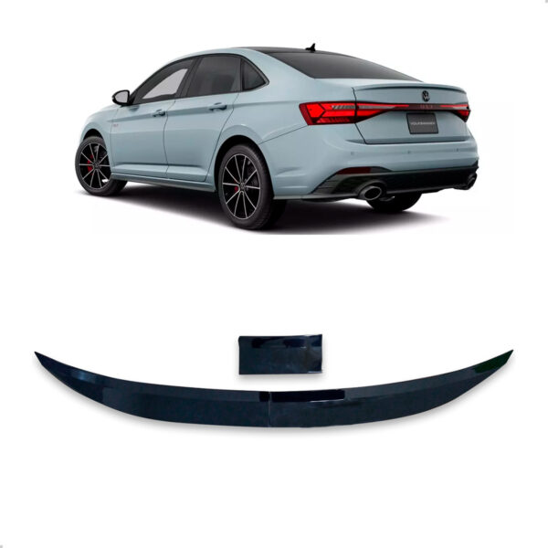 Aerofólio Para Volkswagen JETTA Sedan Black Piano Autocolante