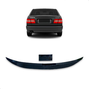 Aerofólio Para VOLVO S70 Sedan Black Piano Autocolante