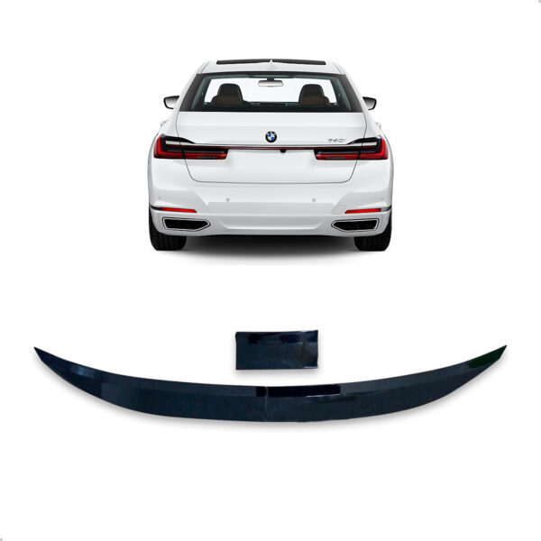 Aerofólio Para bmw serie 7 Sedan Black Piano Autocolante